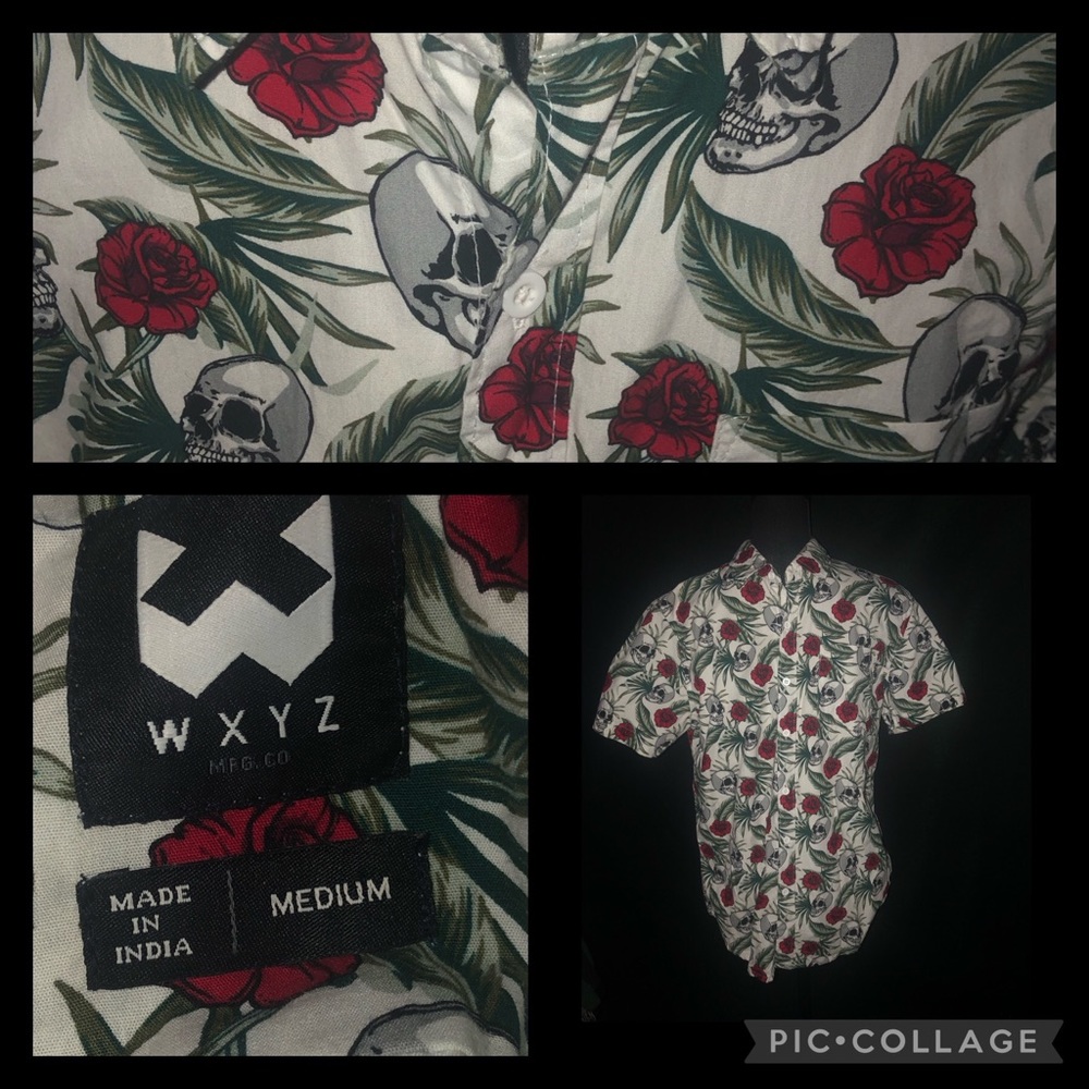Adult button up shirt